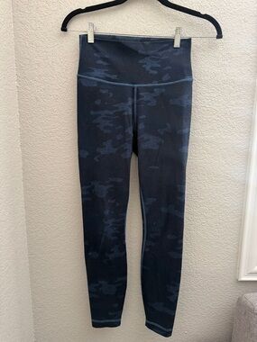 lululemon athletica navy blue Camo High-Rise align Leggings